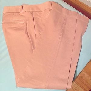Pink Sloan suit pants ankle length NWOT